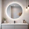 Copia - Espejo Redondo Con Luz Led Modelo Led01 60 Cm