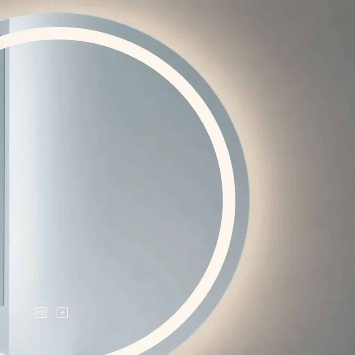 Copia - Espejo Redondo Con Luz Led Modelo Led01 60 Cm