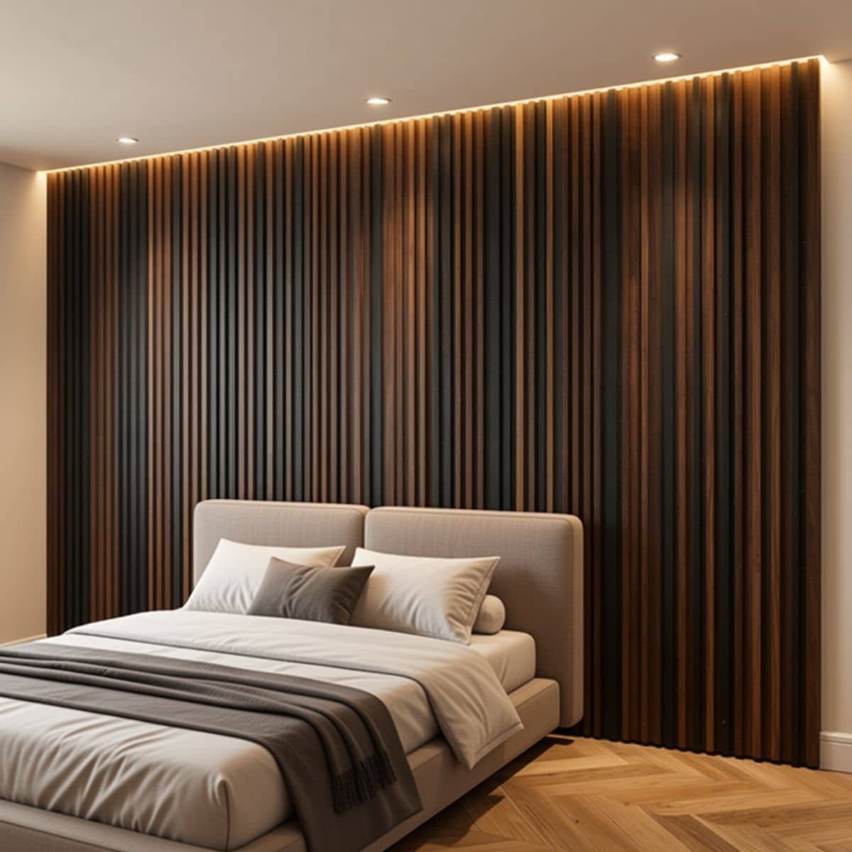 Copia - Pack X100 Wpc Simil Madera Panel Lambrin 290x16.7cm Duo Marron claro MMC90