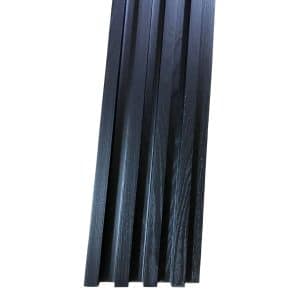 Copia - Pack X100 Wpc Simil Madera Panel Lambrin 290x16 cm Duo Negra/Marron claro MMC90