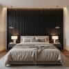 Copia - Pack X100 Wpc Simil Madera Panel Lambrin 290x16 cm Duo Negra/Marron claro MMC90