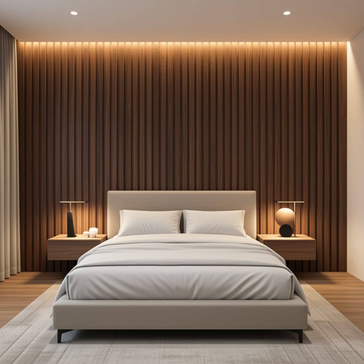 Copia - Pack X100 Wpc Simil Madera Panel Lambrin 290x16 cm Nogal Oscuro MMC18
