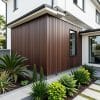 Copia - Pack X10 Revestimiento Exterior Wpc 3d Pared Decorativo Simil Madera NOGAL