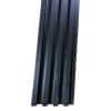 Copia - Pack X10 Wpc Wall Panel Lambrin 290x16 cm Duo Negro/Marron claro MMC90