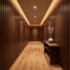 Copia - Pack X10 Wpc Wall Panel Lambrin 290x16 cm Duo Negro/Marron claro MMC90