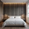 Copia - Pack X10 Wpc Wall Panel Lambrin 290x16 cm Duo Negro/Marron claro MMC90