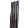 Copia - Pack X20 Wpc Simil Madera Panel Lambrin 290x16 cm Duo Negro/Marron claro MMC90