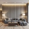 Copia - Pack X20 Wpc Simil Madera Panel Lambrin 290x16 cm Duo Negro/Marron claro MMC90