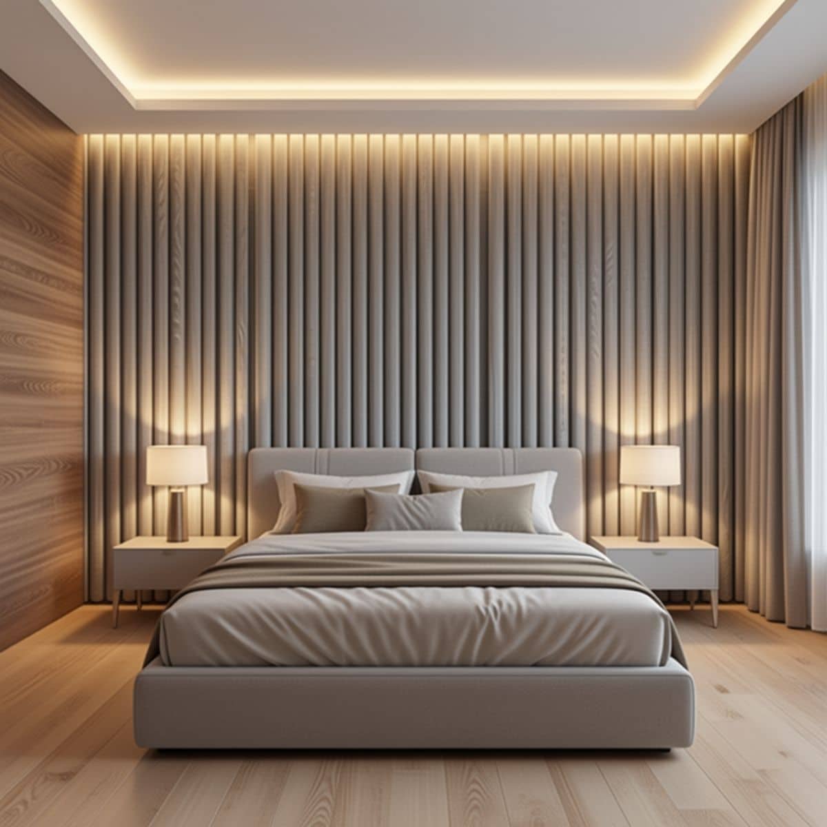 Copia - Pack X20 Wpc Simil Madera Panel Lambrin 290x16 cm Duo Negro/Marron claro MMC90