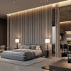 Copia - Pack X20 Wpc Simil Madera Panel Lambrin 290x16 cm Duo Negro/Marron claro MMC90