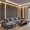 Copia - Pack X20 Wpc Simil Madera Panel Lambrin 290x16 cm Duo Negro/Marron claro MMC90