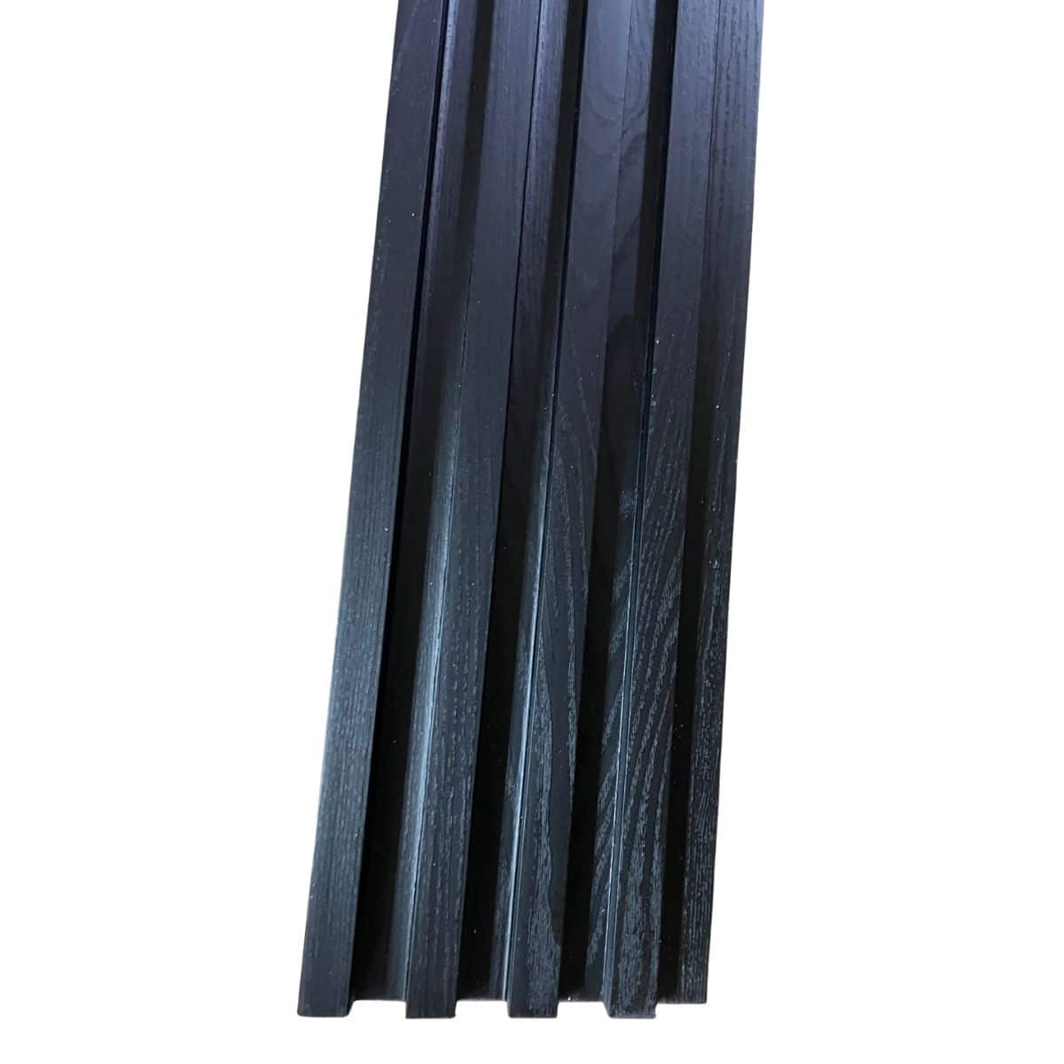 Copia - Pack X30 Wpc Simil Madera Panel Lambrin 290x16 DUO Negro/Marron Claro MMC90