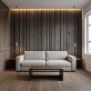 Copia - Pack X30 Wpc Simil Madera Panel Lambrin 290x16 DUO Negro/Marron Claro MMC90