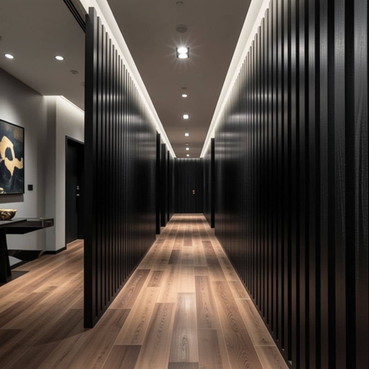 Copia - Pack X50 Wpc Simil Madera Panel Lambrin 290x16 cm Duo Marron Claro MMC90