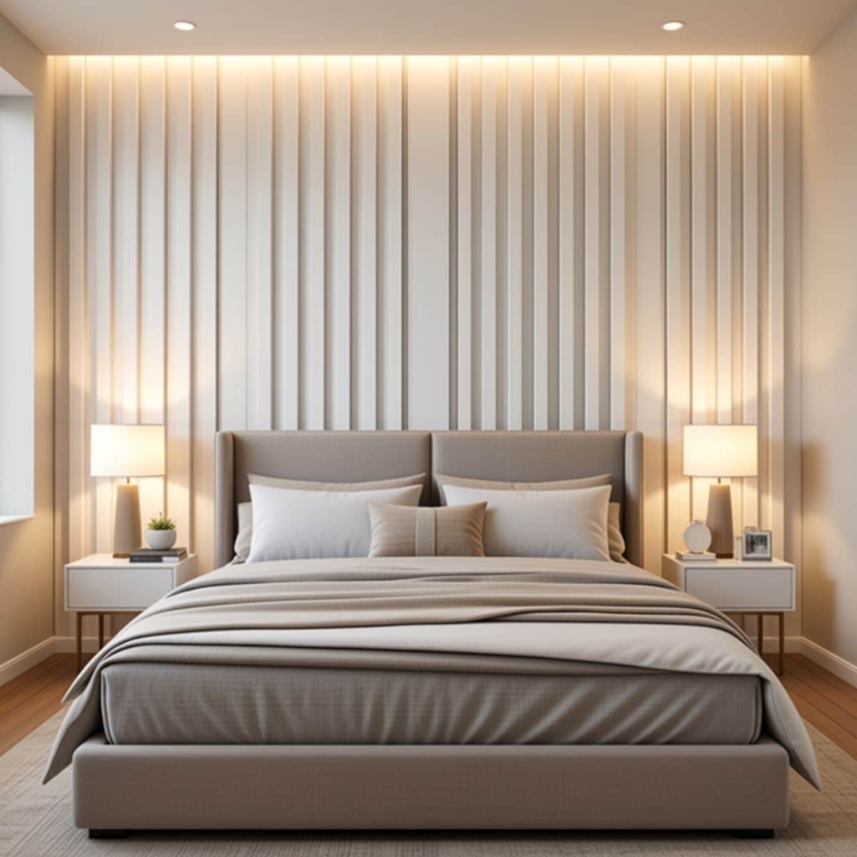 Copia - Pack X50 Wpc Simil Madera Panel Lambrin 290x16 cm Duo Marron Claro MMC90