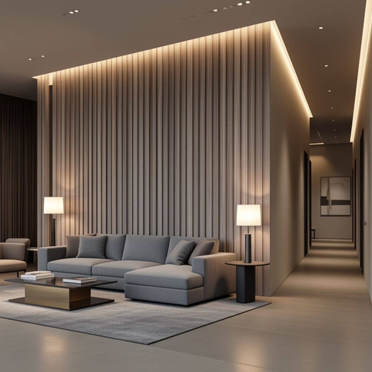Copia - Pack X50 Wpc Simil Madera Panel Lambrin 290x16 cm Duo Marron Claro MMC90