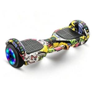 Copia - Patineta Eléctrica Hoverboard Bluetooth c/Rodilleras - Blanco