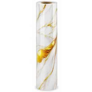 Copia - Placa Adhesiva Simil Marmol Blanco/Dorado Rollo de 1.20 x 3 Metros BS-3752
