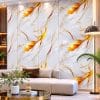 Copia - Placa Adhesiva Simil Marmol Blanco/Dorado Rollo de 1.20 x 3 Metros BS-3752