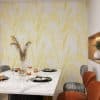 Copia - Placa Adhesiva Simil Marmol Blanco/Hojas Rollo de 1.20 x 3 Metros BS-37139-2