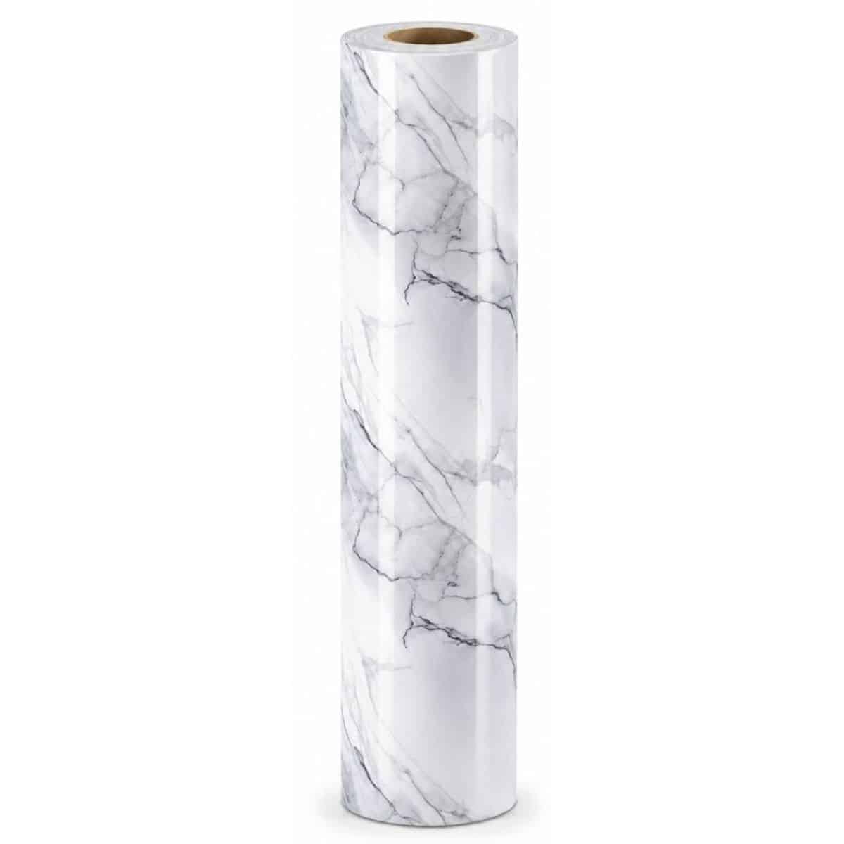 Copia - Placa Adhesiva Simil Marmol Blanco Rollo de 1.20 x 3 Metros BS-101