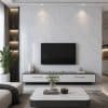 Copia - Placa Adhesiva Simil Marmol Blanco Rollo de 1.20 x 3 Metros BS-101