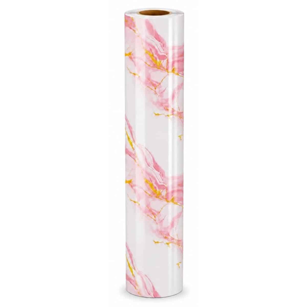Copia - Placa Adhesiva Simil Marmol Blanco/Rosado Rollo de 1.20 x 3 Metros BS-3754-2