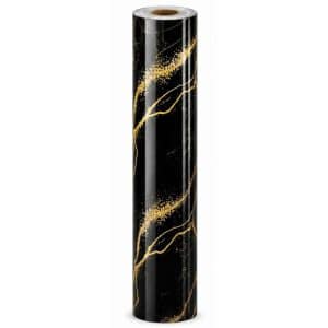 Copia - Placa Adhesiva Simil Marmol Negro/Dorado Rollo de 1.20 x 3 Metros BS-3796