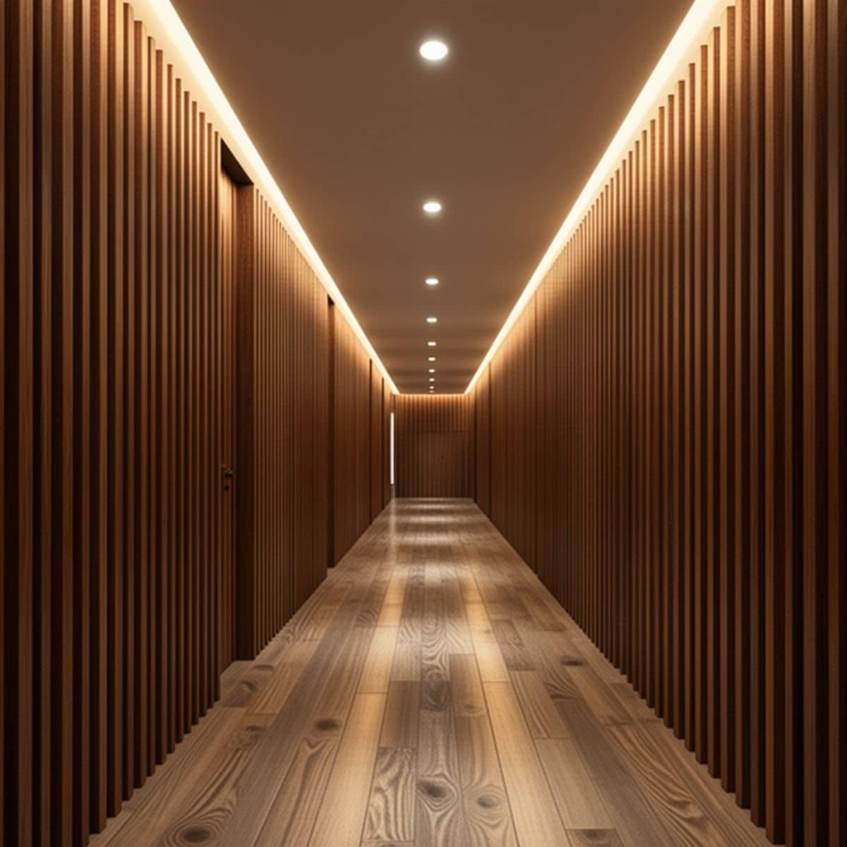 Copia - Wpc Revestimiento Simil Madera Lambrin 2.90x160 Duo Marron claro - MMC90
