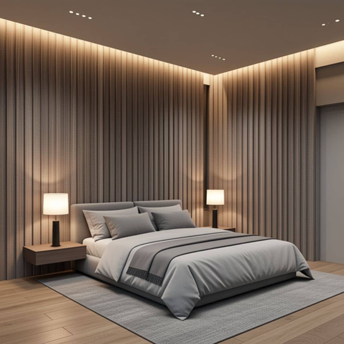 Copia - Wpc Revestimiento Simil Madera Lambrin 2.90x160 Duo Marron claro - MMC90