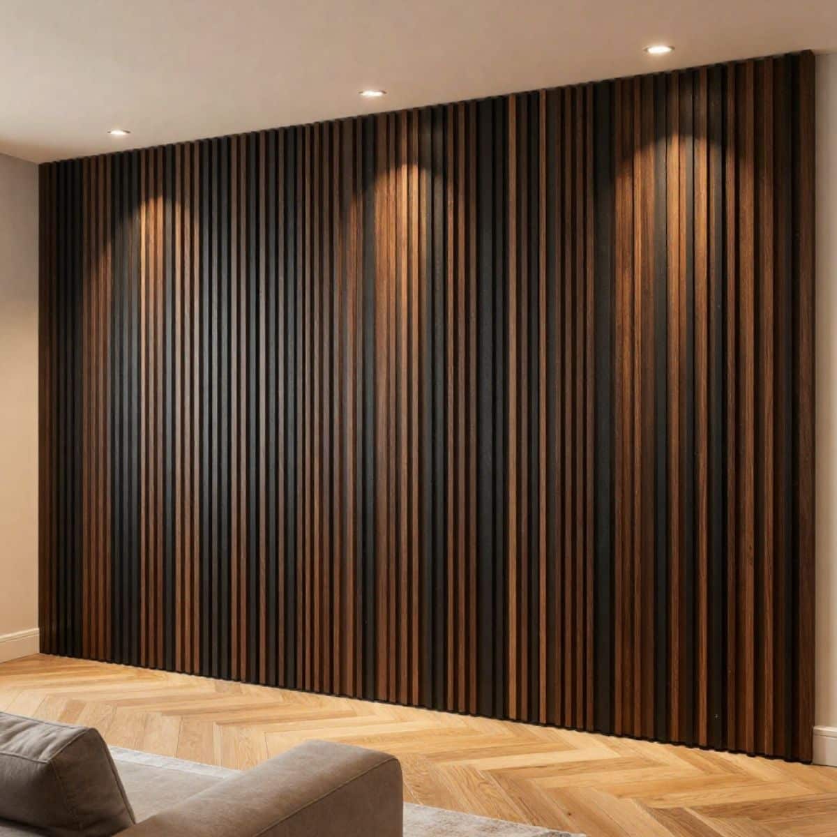 Copia - Wpc Revestimiento Simil Madera Lambrin 2.90x16 Duo Marron claro - MMC90