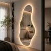 Espejo Irregular Sin Marco Cuerpo Entero Led 160x50cm