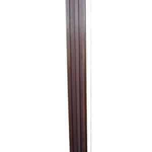 Revestimiento Exterior Wpc 3d Pared Simil Madera NOGAL