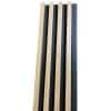 Wpc Revestimiento Simil Madera Duo Negro/Marron claro MMC90