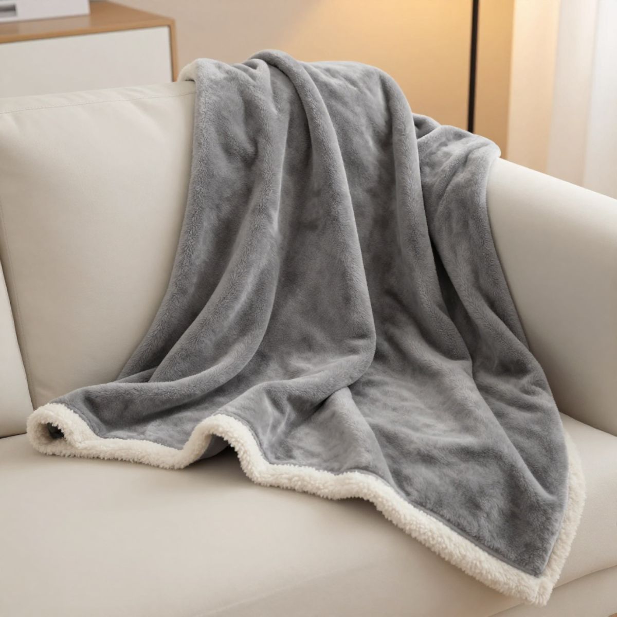 Copia - Manta Polar frazada Corderito 200x230cm Suave Y Cálida Copia - Manta Polar frazada Corderito 200x230cm Suave Y Cálida
