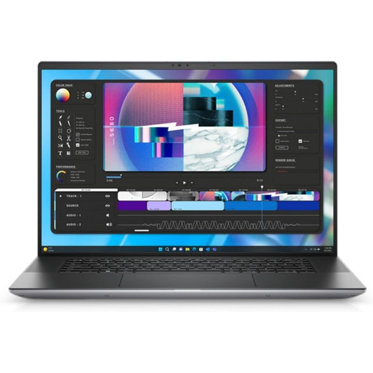 Notebook Dell i5 32GB 512GB 16'' Touch RTX A2000 Win 11 Pro