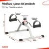Bicicleta Fija Pedalera Rehabilitacion Randers ARG-113 Plate