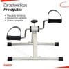 Bicicleta Fija Pedalera Rehabilitacion Randers ARG-113 Plate