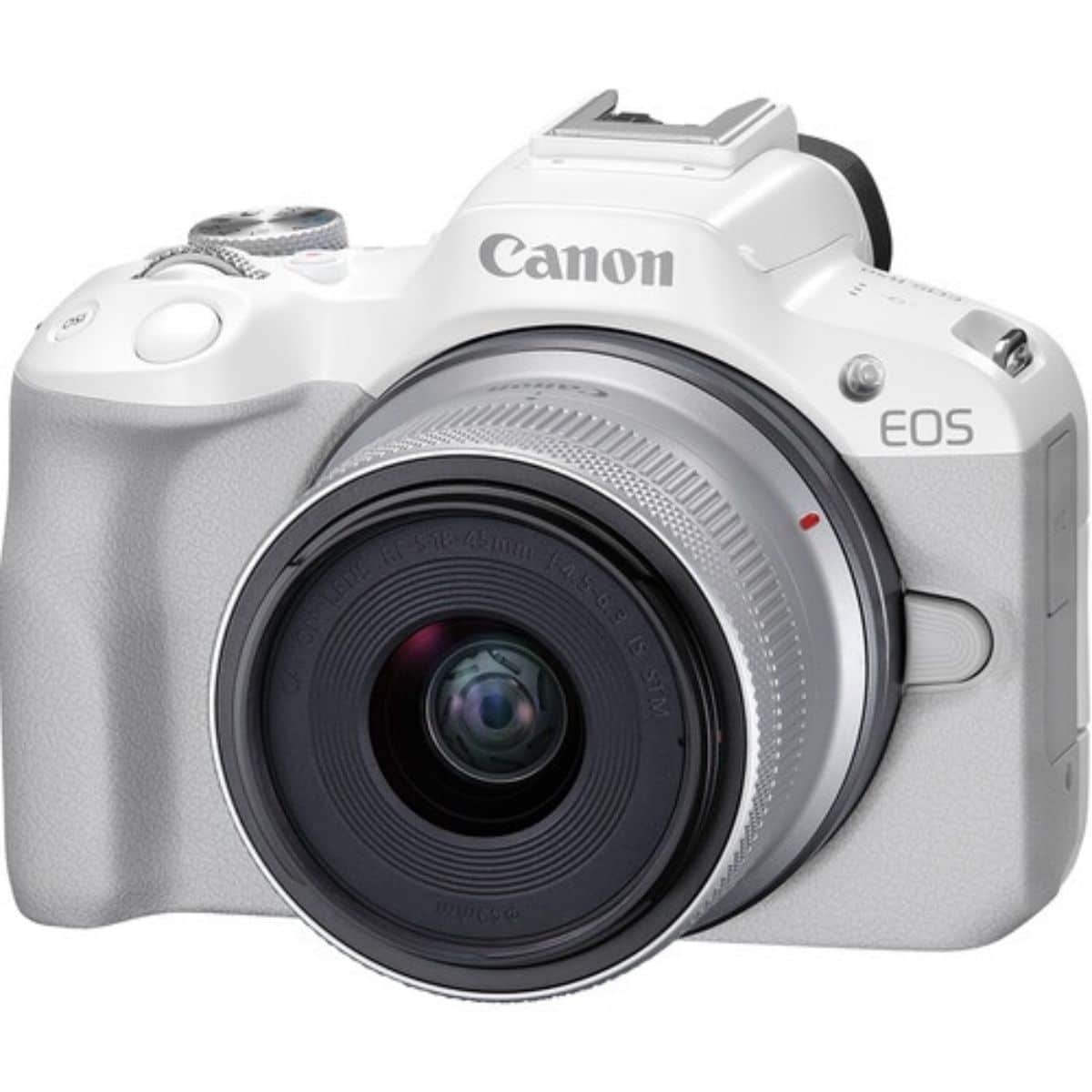Cámara Digital Mirrorless Canon EOS R50 con Lente 18-45mm Bl