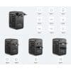Cargador Adaptador Universal Unitek GaN 100W para Viaje