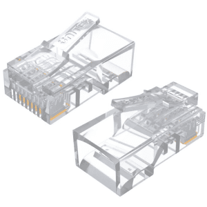 Conector RJ45 Unitek x100 unidades Cat 5e modular