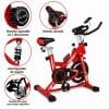 Copia - Bicicleta Spinning Profesional Ergométrica Disco 13Kg Premium Negra