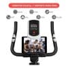 Copia - Bicicleta Spinning Profesional Ergométrica Disco 13Kg Premium Negra