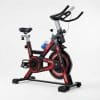 Copia - Bicicleta Spinning Profesional Ergométrica Disco 13Kg Premium Negra/Roja