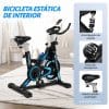 Copia - Bicicleta Spinning Profesional Ergométrica Disco 13Kg Premium Negra/Roja