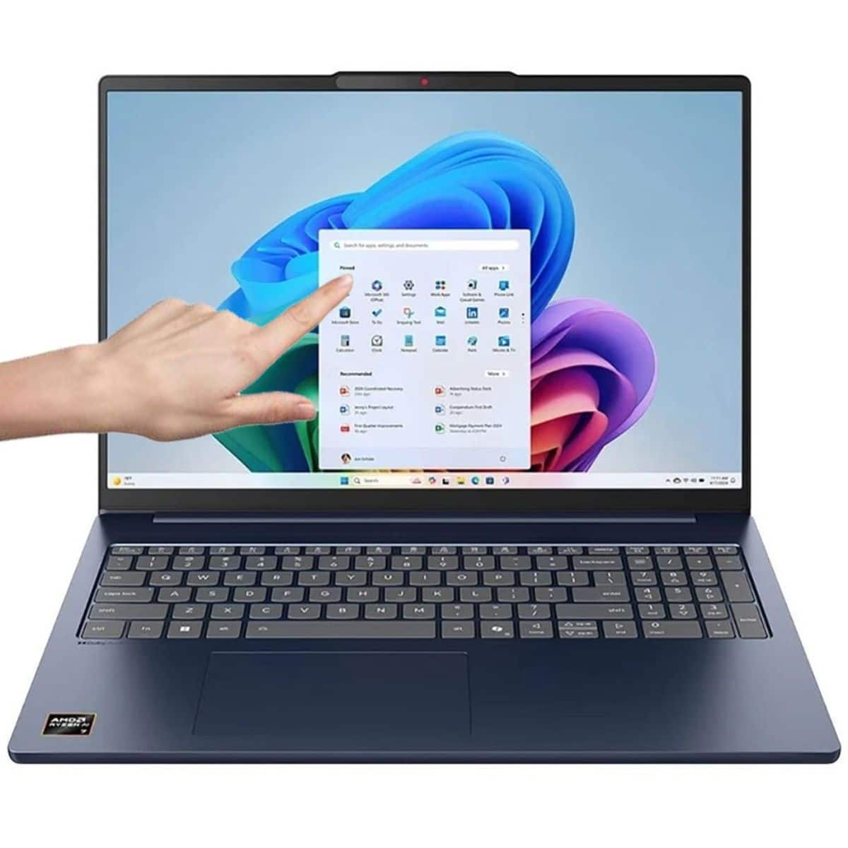 Copia - Notebook Convertible Lenovo IdeaPad 5 2-in-1 Copilot+ PC Ryzen AI 7 5.0Ghz 16GB 1TB SSD 16" WUXGA Touch