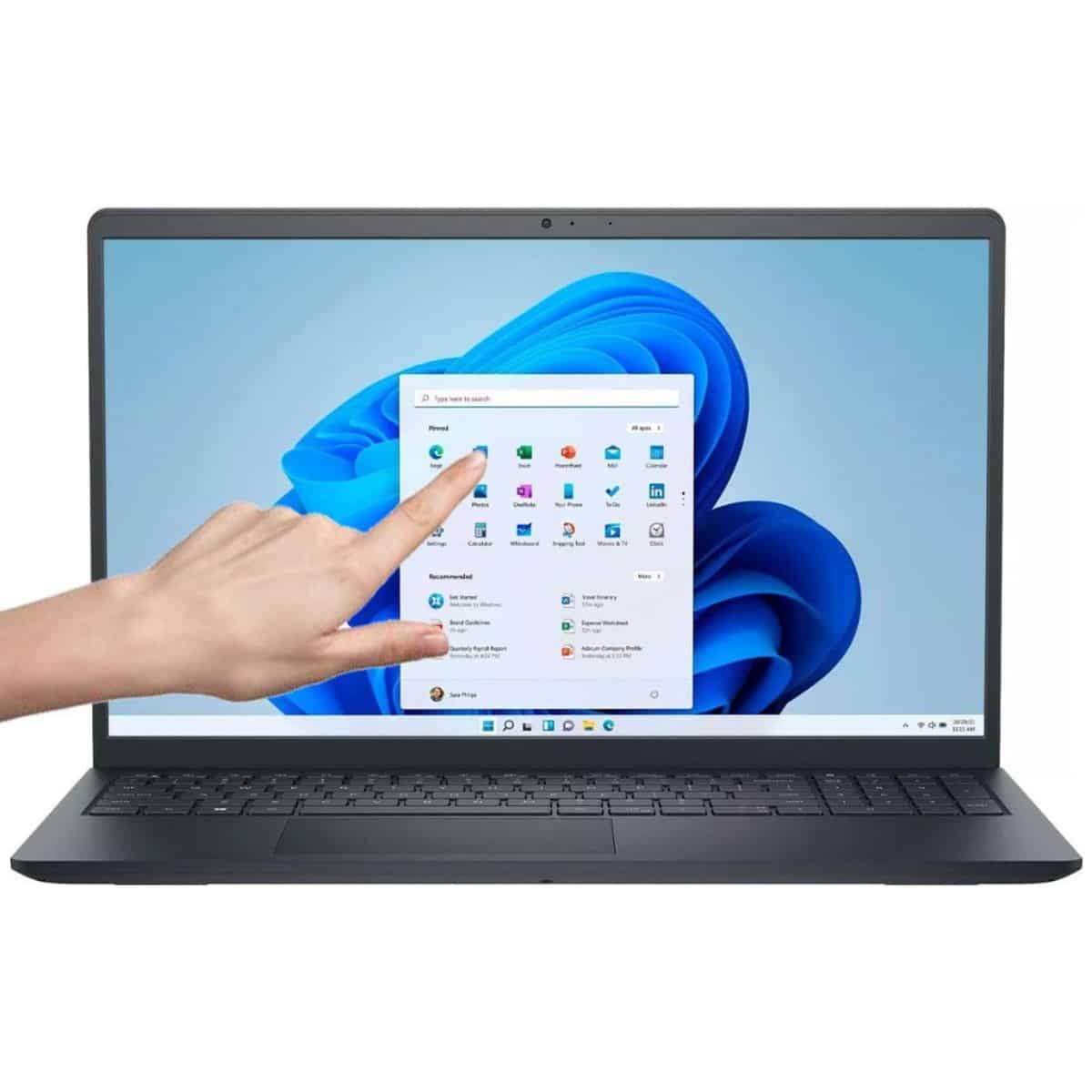 Copia - Notebook Dell DC15255 Ryzen 7 4.5Ghz 16GB 512GB 15.6" FHD Touch