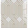 Copia - Placa Adhesiva Simil Marmol Blanco/Hojas Rollo de 1.20 x 3 Metros BS-37139-2