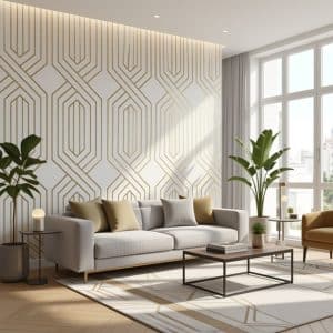 Copia - Placa Adhesiva X 10 Simil Marmol Blanco Rollo de 1.20 x 3 Metros BS-101