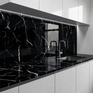 Copia - Placa Adhesiva X 10 Simil Marmol Blanco Rollo de 1.20 x 3 Metros BS-101